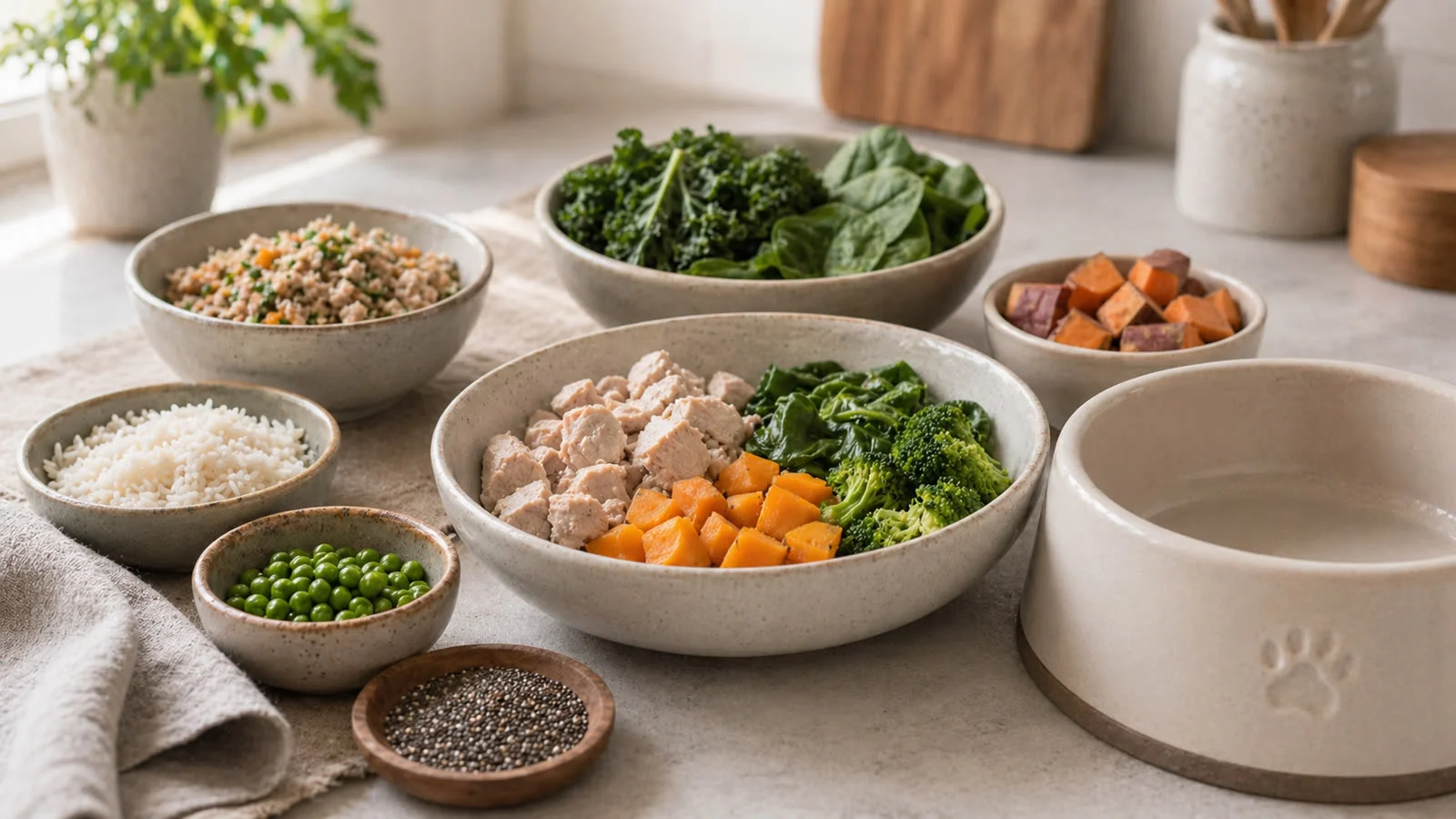 Illustrative dog nutrition and wellbeing photograph