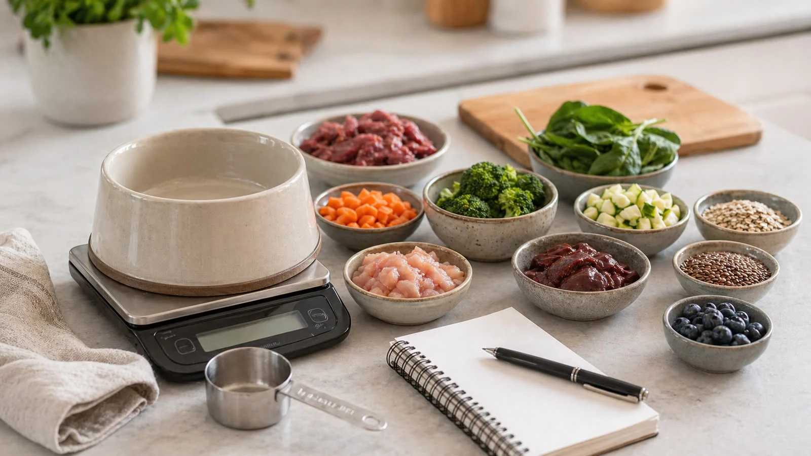 Illustrative dog nutrition and wellbeing photograph