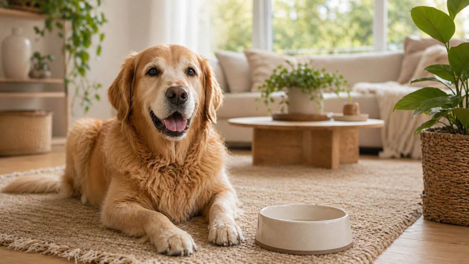 Illustrative dog nutrition and wellbeing photograph
