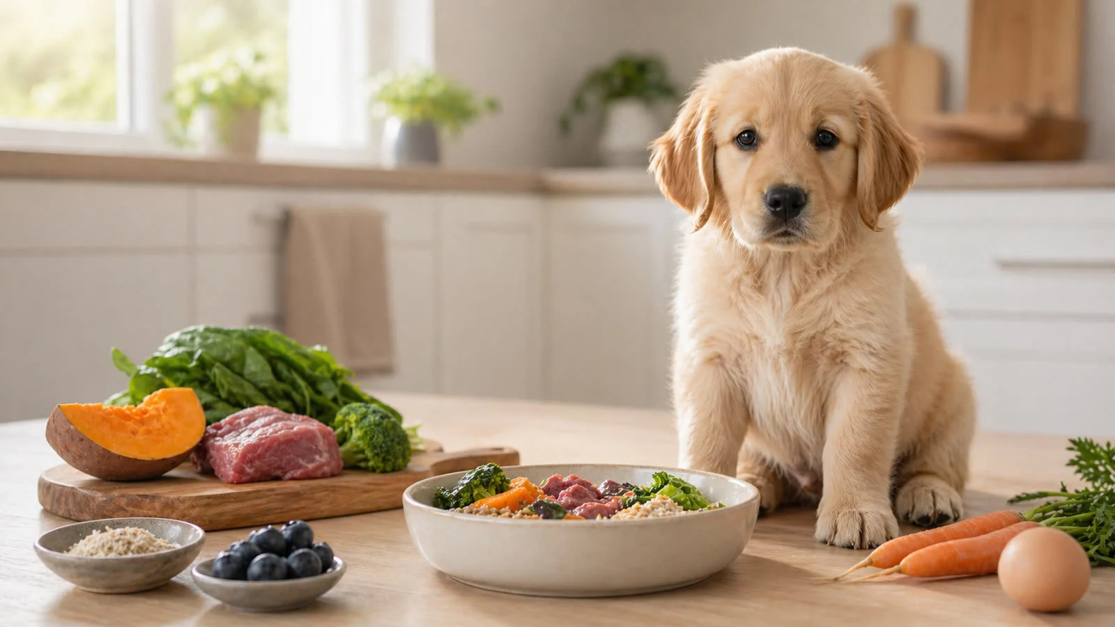 Illustrative dog nutrition and wellbeing photograph
